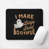 Ich mache Lungen zu einem gesunden Atemtherapeuten Mousepad (Mit Mouse)