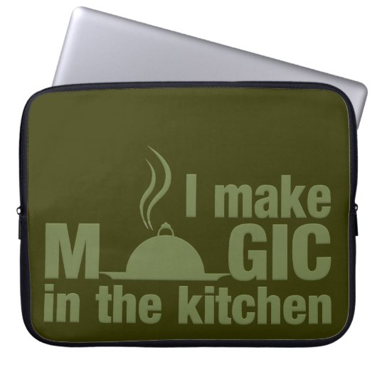 Ich mache Magic-angepasste Laptop-Hülle Laptopschutzhülle (Vorderseite)