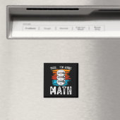 Ich mache Mathe-Fitness-Weightasking-Workout Magnet (In Situ (Geschirrspüler))