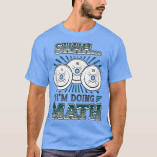Ich mache Mathe Weightlift Gym Workout Tank Oben