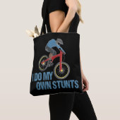 Ich mache mein eigenes Stunts Mountainbiking Tasche (Von Nahem)