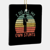 Ich mache meine eigene stunstige, lustige Enjury H Keramikornament (Rechts)