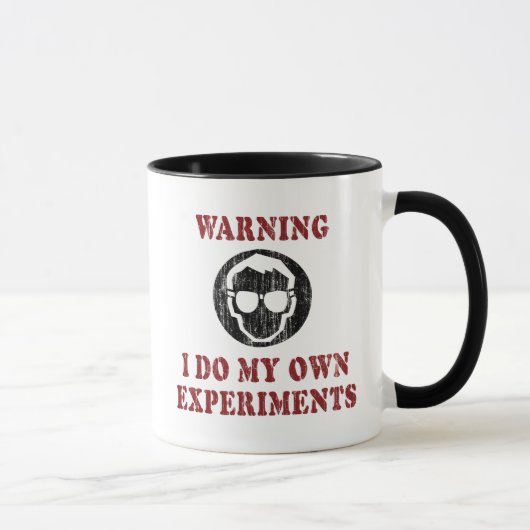 Ich mache meine eigenen Experimente - Cooler Wisse Tasse (Rechts)