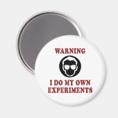 Ich mache meine eigenen Experimente - Erfinder von Magnet (Vorderseite/Rückseite)