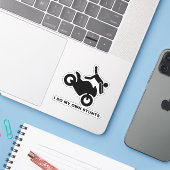 Ich mache meine eigenen Stunts Aufkleber (Laptop mit iPhone)