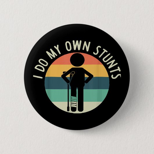 Ich mache meine eigenen Stunts Button (Vorderseite)