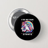 Ich mache meine eigenen Stunts gebrochene Armverle Button (Vorne & Hinten)