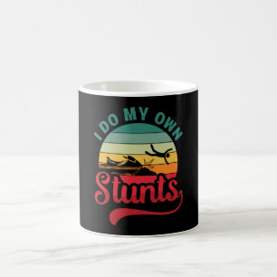 Ich Mache Meine Eigenen Stunts Jet Ski Retro Jet S Kaffeetasse