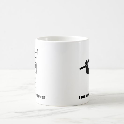 Ich mache meine eigenen Stunts Kaffeetasse (Mittel)
