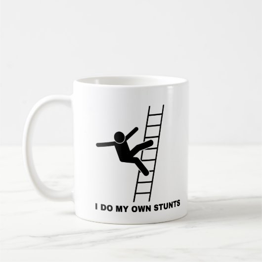 Ich mache meine eigenen Stunts Kaffeetasse (Links)