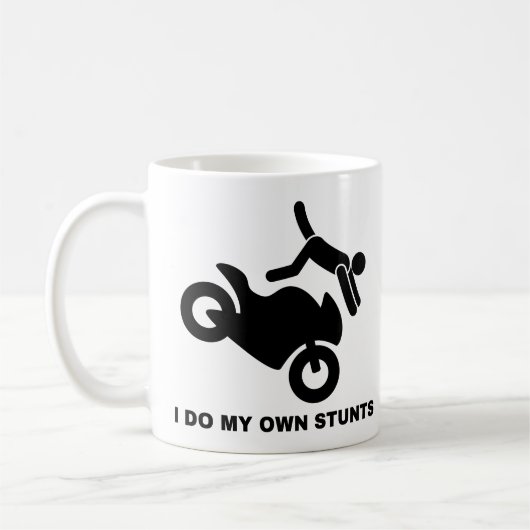Ich mache meine eigenen Stunts Kaffeetasse (Links)