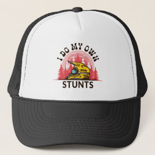 Ich mache meine eigenen Stunts Motocross-Helm Lust Truckerkappe