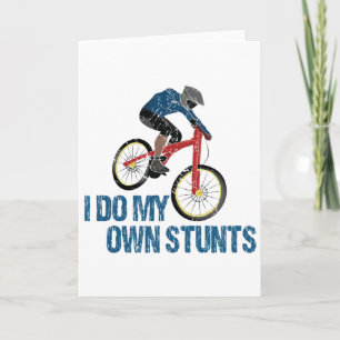 Ich Mache Meine Eigenen Stunts Mountainbiker Vinta Karte
