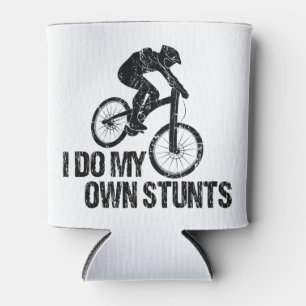 Ich mache meinen eigenen Stunts-Abfahrts-Biken-Fun Dosenkühler