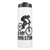 Ich mache meinen eigenen Stunts-Abfahrts-Biken-Fun Thermosbecher (Vorderseite)