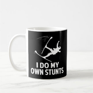 Ich mache meinen eigenen stunts-ski-Lover Kaffeetasse