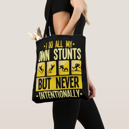 Ich mache meinen eigenen Stunts-Unfall, der Unfäll Tasche (Von Nahem)