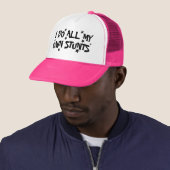 Ich mache meinen ganzen eigenen stunstigen rosa LK Truckerkappe (Beispiel)