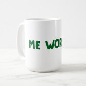 Ich mache mir Sorgen? Tasse (Vorderseite Links)