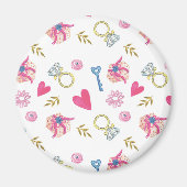 Ich mache Muster II Magnet (Vorne)