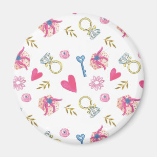 Ich mache Muster II Magnet