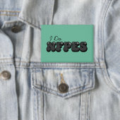 "Ich mache NFPEs" Knopf in Hellgrün Button (Insitu)