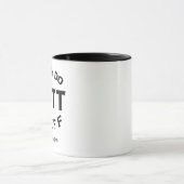 Ich mache nur Hintern im Gym Funny Fitness Gym Tasse (Zentrum)