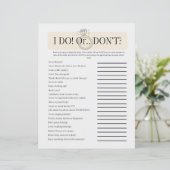 Ich mache oder nicht bridal aufregendes Duschspiel (Stehend Vorderseite)