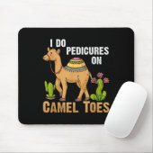 Ich mache Pedis an Kamelzehen Kamel Abschleppen Wü Mousepad (Mit Mouse)
