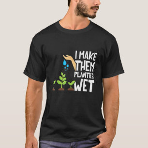 Ich mache Planties Wir Garten Gestresstes Gärtnern T-Shirt