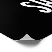 Ich mache schlechte Schafsponnen lustige Tierpuppe Poster (Ecke)