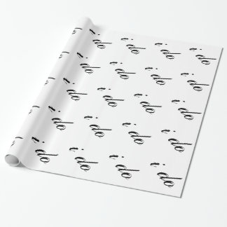 Ich mache Schwarz auf Weiß Geschenkpapier