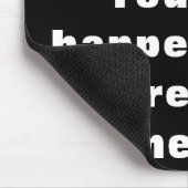 Ich mache selten Fehler, zufällig bist du da... Mousepad (Ecke)