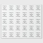 Ich mache Sie einen Wasser-Polo-Stern oder die das Geschenkpapier (Flach)