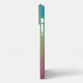 Ich mache String Hübsch Crafts Rainbow Geometric iPhone Hülle (Linke Seite)