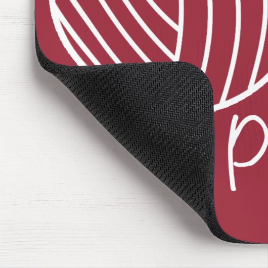 Ich mache String Hübsch. Strick Crochet {Dark} Mousepad (Ecke)