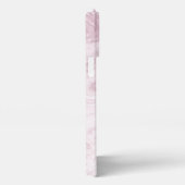 Ich mache String Hübsche Handwerkskunst rosa Marmo iPhone Hülle (Rechte Seite)