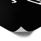 Ich mache Sushi-Puns nur für den Halibut Food Puff Poster (Ecke)