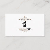 Ich mache, was ich gewollt habe platzkarte (Vorderseite)