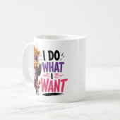 Ich mache, was ich will kaffeetasse (Vorderseite Links)