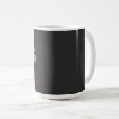Ich mache, was ich will Katze Typografie Kaffeetasse (VorderseiteRechts)