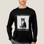 Ich mache, was ich will – Katzenattitüde-Poster Tri-Blend Shirt (Vorderseite)
