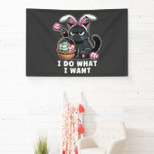 ich mache was ich will Ostern Katze Banner (InSitu)