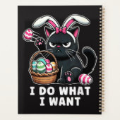 ich mache was ich will Ostern Katze Planer (Rückseite)