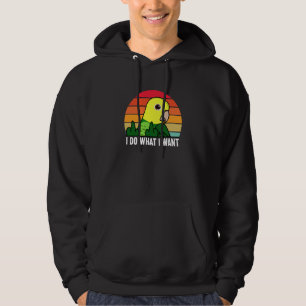 Ich mache was ich will Papagei Doppel Gelbkopf-Ama Hoodie