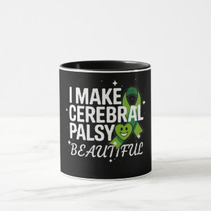 Ich mache Zerebralparese schön CP-Bewusstsein Tasse