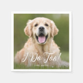 Ich mache zu einfache, moderne, maßgeschneiderte F Serviette (Vorderseite)