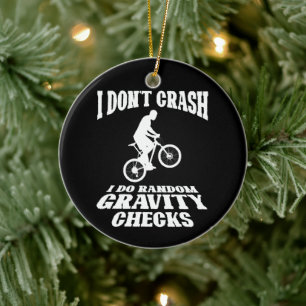 Ich mache zufällige Gravity Karos von Road Bike Li Keramik Ornament