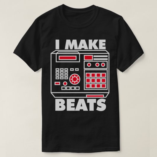 Ich machte Beats Beat Maker Geschenkpullover T-Shirt (Design vorne)