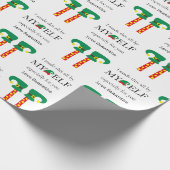 Ich machte das alles von meinem Elf für handgemach Geschenkpapier (Ecke)